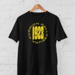 Puma Kuopion Palloseura musta t-paita (keltainen painatus)