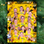 KuPS naisten joukkueen joulukalenteri