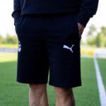 Collegeshortsit, musta, Puma | KuPS Basic Collection - Image 5