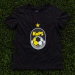 Lasten t-paita, musta | KuPS Kids